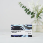 Textuurband V2 -  TLR-camera Visitekaartje (Staand voorkant)