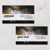 Textuurband - verlichtingsarray visitekaartje (Voorkant / Achterkant)