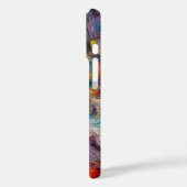 Textuurdikke verf Abstract Case-Mate iPhone Case (Achterkant / Links)