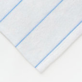 textuurlijnen van papier van notitieboek fleece deken (Hoek)