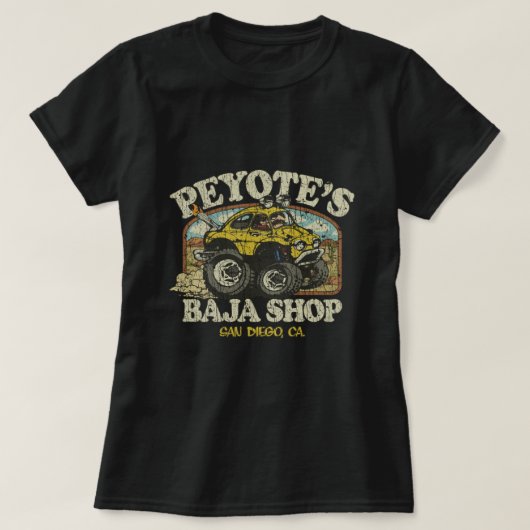 Teyote’s Baja Shop 1974 T-Shirt (Design devant)
