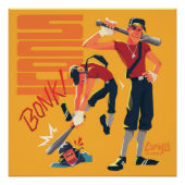 TF2 Scout Bonk! poster print Perfect Poster (Voorkant)