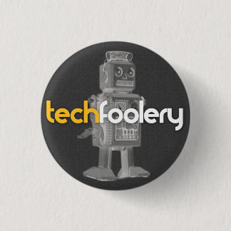 TF Robot Logo - Buttonnen Ronde Button 3,2 Cm