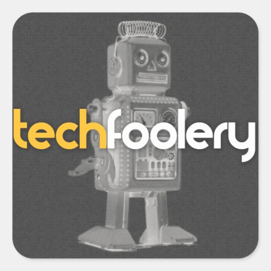 TF Robot Logo - Stickers (Voorkant)