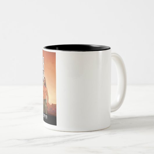 TFDU-Mok Tweekleurige Koffiemok (Voorkant rechts)