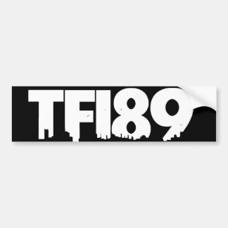 TFI89 Bumpersticker B&W