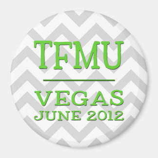 TFMU Vegas Limoen Chevron Magnet Magneet