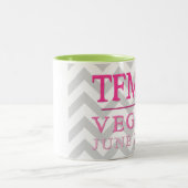 TFMU VEGAS Pink Chevron Mok (Center)