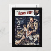 TFrench Foot Briefkaart (Voorkant / Achterkant)
