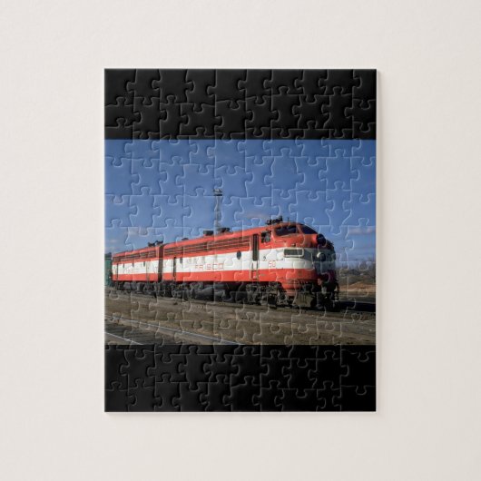 TFrisco EMD F-7A #50, met B_Trains Legpuzzel (Verticaal)