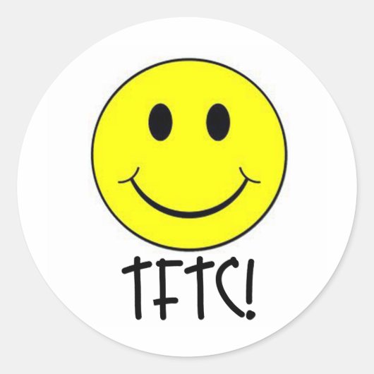 TFTC met Ronde Sticker (Voorkant)