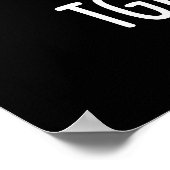 TGI Gebakken Ei Grappig Eten Pun Donkere BG Poster (Hoek)