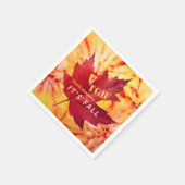 TGIF-dankbaarheid - Het is de Herfst herfst. Servet (Hoek)