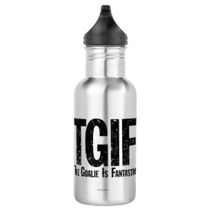 TGIF: De Goalie is Fantastisch (Hockey) Waterfles