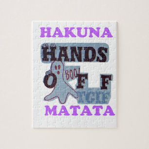 TGIF Hakuna Matata Afblijven Boo Grappig Gezicht Legpuzzel