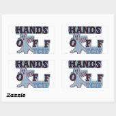 TGIF Hakuna Matata zit in Boo Funny Face Rechthoekige Sticker (Vel)