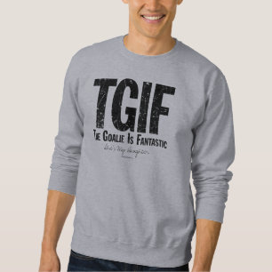 TGIF : Le gardien de but est un Sweatshirt fantast