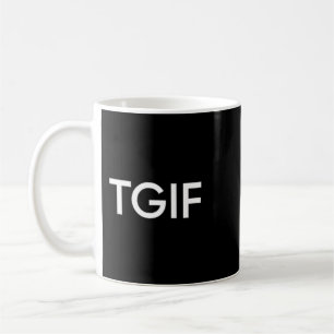 Tgif Leuke Bedankt God Vrijdag Verklaring Mannen V Koffiemok