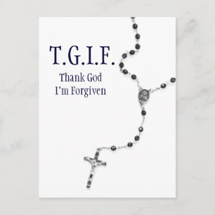 TGIF Rozenkrans Briefkaart