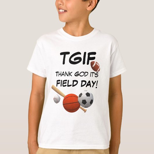 TGIF-velddag T-shirt