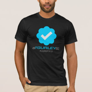 @TGurley81 - Geverifieerd - Zwart T-shirt