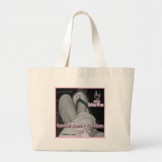 th_combatbootsandflipflops grote tote bag
