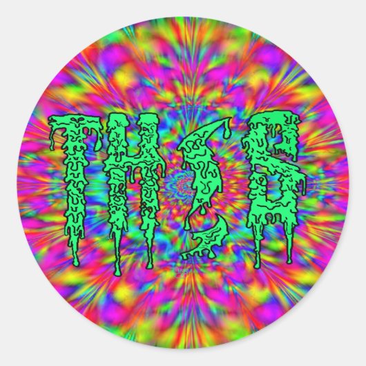 TH!S Grime Logo Trippy Stickers (Voorkant)