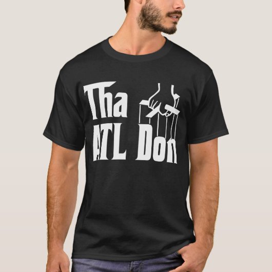 Tha ATL Don Black T-shirt (Voorkant)