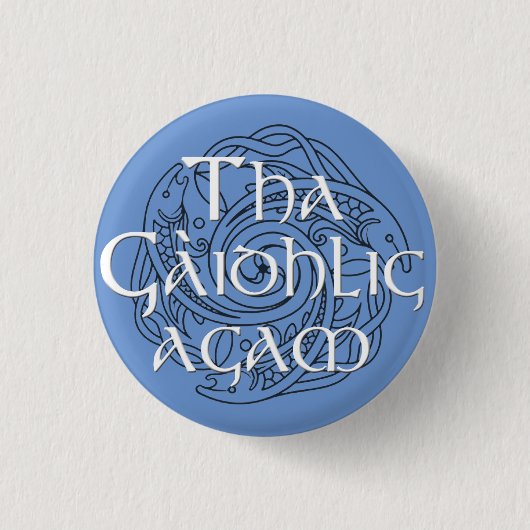 Tha Gaidhlig Agam: kleur Ronde Button 3,2 Cm (Voorkant)