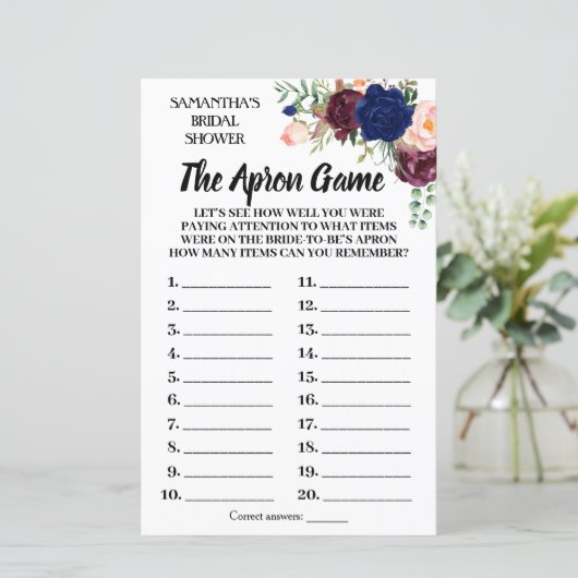 Tha Schort vrijgezellenfeest Spaans (Staand voorkant)