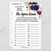 Tha Schort vrijgezellenfeest Spaans (Voorkant / Achterkant)