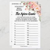 Tha Schort vrijgezellenfeest Spaans (Voorkant / Achterkant)