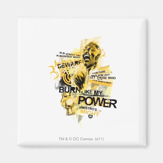 Thaal Sinestro 10 Magneet (Voorkant)