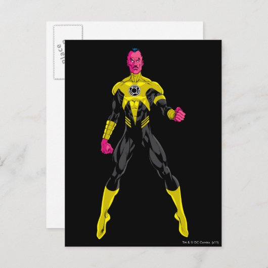 Thaal Sinestro 4 Briefkaart (Voorkant / Achterkant)
