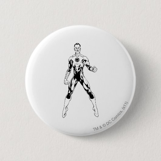Thaal Sinestro 6 Ronde Button 5,7 Cm (Voorkant)