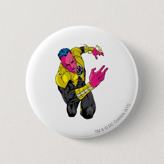Thaal Sinestro 7 Ronde Button 5,7 Cm (Voorkant)