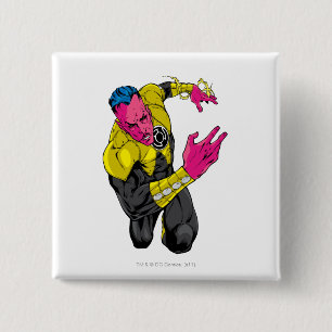 Thaal Sinestro 7 Vierkante Button 5,1 Cm
