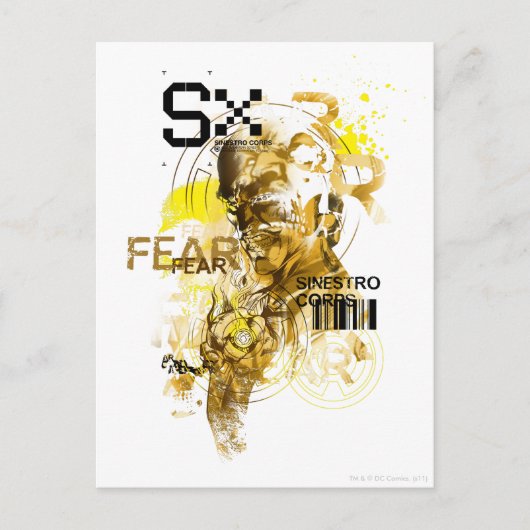 Thaal Sinestro Briefkaart (Voorkant)