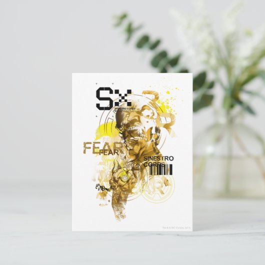 Thaal Sinestro Briefkaart (Staand voorkant)