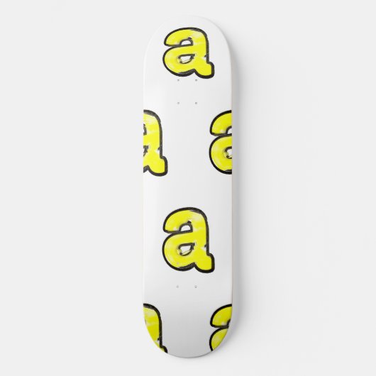 Thaddeus & Crimson/THCBand's THCA "a" Skateboard (Voorkant)