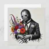 Thaddeus Mireblight - Carte de voeux gothique (Devant / Derrière)