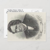 Thaddeus Stevens Briefkaart (Voorkant / Achterkant)