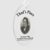 Thaddeus Stevens-ornament Ornament (voorkant)