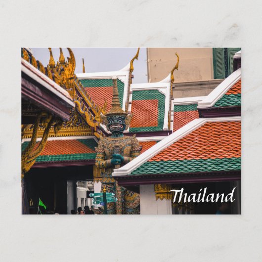 Thai Architecture Briefkaart (Voorkant)