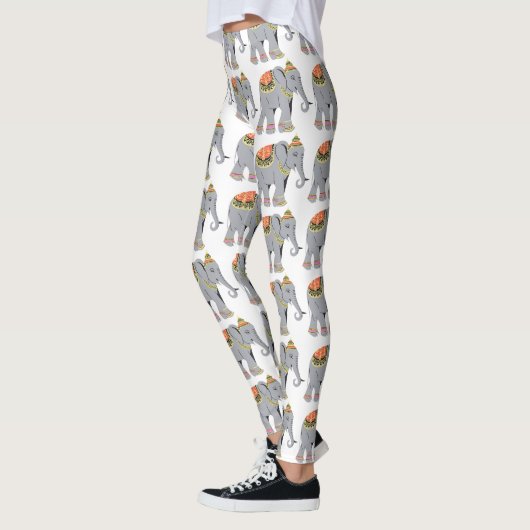 Thai Battle Elephant Pattern Leggings (Links)