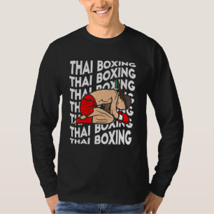 Thai Boxing Kickboxing Sports Boxer Muay Thai Mann T-shirt