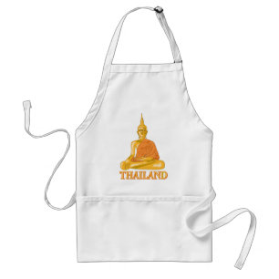 Thai Buddha Standaard Schort