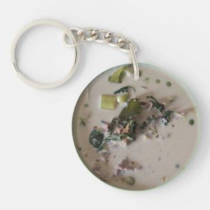 Thai Curry ย [แ.ก.groen เ] ขี ... Aziatische leven Sleutelhanger