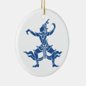 Thai Dancer ⚠ Thailand Sign ⚠ Keramisch Ornament (Rechts)