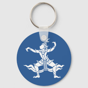 Thai Dancer ⚠ Thailand Sign ⚠ Sleutelhanger